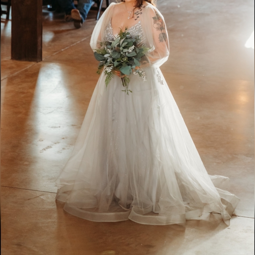 Grey Wedding Dress